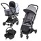 Детская коляска Anex Air-X Travel Cot Cosmo 3 в 1 twist/gray/black 1123506767 - фото 71780