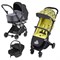 Детская коляска Anex Air-X Travel Cot Cosmo 3 в 1 woo/black/black 1614404701 - фото 71801