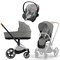 Коляска 3 в 1 Cybex Priam IV Chrome Brown complete и автокресло Aton S2 i-Size Lava Grey Mirage Grey 2113386026 - фото 72088