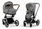 Коляска 3 в 1 Cybex Priam IV Chrome Brown complete и автокресло Aton S2 i-Size Lava Grey Mirage Grey 2113386026 - фото 72107
