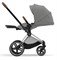 Коляска 3 в 1 Cybex Priam IV Chrome Brown complete и автокресло Aton S2 i-Size Lava Grey Mirage Grey 2113386026 - фото 72112