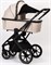 Детская коляска Peppy Tecla 3 в 1 Stone Chrome Edition (Бежевый) 445216139 - фото 72684