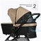 Детская коляска 3 в 1 Tomix Walker Beige 276909460 - фото 72721