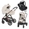 Детская коляска Espiro 3 в 1 Code 2025 09 bave ecru/Чёрный (Black 110) 909312577 - фото 73972