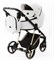 Детская коляска Adamex Blanc Special Edition 3 в 1 BL-PS782 (БЕЛ.В БЛЕСТКУ+БЕЛ.КОЖА+ЗОЛОТО РАМА) 799476439 - фото 74331