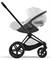 Коляска 3 в 1 Cybex Priam IV Matt Black complete и автокресло Cloud T i-Size Platinum White Plus Off White 446091054 - фото 74401