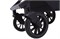 Детская коляска Peppy Monaco GP 3 в 1 Black черный, рама темно-серая 1115006835 - фото 74489