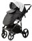 Детская коляска Adamex Lanti Deluxe 3 в 1 LN-SD01 (БЕЛ.КОЖА + ЧЕРН. КОЖА) 1252024405 - фото 74537