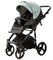 Детская коляска Adamex Lanti Deluxe 3 в 1 LN-SD103 (СЕРО-ЗЕЛЕН.КОЖА + ЧЕРН. КОЖА) 575923403 - фото 74550