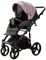 Детская коляска Adamex Lanti Deluxe 3 в 1 LN-SD106 (СИРЕНЕВ.КОЖА + ЧЕРН. КОЖА) 1859325010 - фото 74556