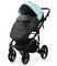 Детская коляска Adamex Lanti Deluxe 3 в 1 LN-SD111 (СВ.БИРЮЗОВАЯ.КОЖА + ЧЕРН.КОЖА) 421232264 - фото 74579