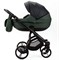 Детская коляска Adamex Lanti Deluxe 3 в 1 LN-SD41 (ЧЕРН. КОЖА + Т.ЗЕЛЕН.КОЖА) 314181774 - фото 74584