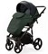 Детская коляска Adamex Lanti Deluxe 3 в 1 LN-SD41 (ЧЕРН. КОЖА + Т.ЗЕЛЕН.КОЖА) 314181774 - фото 74585