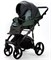 Детская коляска Adamex Lanti Deluxe 3 в 1 LN-SD41 (ЧЕРН. КОЖА + Т.ЗЕЛЕН.КОЖА) 314181774 - фото 74587