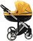 Детская коляска Adamex Chantal Special Edition Deluxe 3 в 1 C120 (ЖЕЛТО-ЗОЛОТ.КОЖА ХРОМ.РАМА) 447007157 - фото 74609