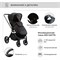 Детская коляска Sweet Baby Elegante 3 в 1 SBL GL Black 1215407972 - фото 74754