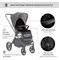 Детская коляска Sweet Baby Elegante 3 в 1 SBL GL Black 1215407972 - фото 74939