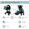 Детская коляска Sweet Baby Elegante 3 в 1 SBL GL Blue 1184028242 - фото 76244