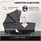 Детская коляска Sweet Baby Stella 3 в 1 Dark Grey 800083372 - фото 77649