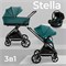 Детская коляска Sweet Baby Stella 3 в 1 Green 1667102423 - фото 77705