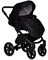 Детская коляска Indigo Mio S 3 в 1 02 черная кожа+черный 42055310 - фото 78344