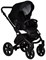 Детская коляска Indigo Mio S 3 в 1 02 черная кожа+черный 42055310 - фото 78345