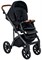 Детская коляска Roan Bass Next 3 в 1 с автокреслом Tutis Elo Black RN022/1 Black 57806216 - фото 78452