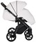 Детская коляска Roan Bass Next Кожа 3 в 1 с автокреслом Tutis Elo Black RN081/1 White 480436174 - фото 78533