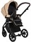 Детская коляска Roan Bass Next Кожа 3 в 1 с автокреслом Tutis Elo Black RN082/1 Caramel 1775341884 - фото 78544
