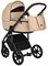Детская коляска Roan Bass Next Кожа 3 в 1 с автокреслом Tutis Elo Black RN082/1 Caramel 1775341884 - фото 78555