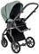 Детская коляска Roan Bass Next Кожа 3 в 1 с автокреслом Tutis Elo Black RN085/1 Misti Mint 1349813075 - фото 78584