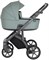 Детская коляска Roan Bass Next Кожа 3 в 1 с автокреслом Tutis Elo Black RN085/1 Misti Mint 1349813075 - фото 78591
