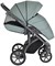 Детская коляска Roan Bass Next Кожа 3 в 1 с автокреслом Tutis Elo Black RN085/1 Misti Mint 1349813075 - фото 78594