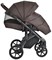 Детская коляска Roan Bass Next Кожа 3 в 1 с автокреслом Tutis Elo Black RN087/1 Chocolate/Black 1824025377 - фото 78609