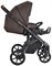 Детская коляска Roan Bass Next Кожа 3 в 1 с автокреслом Tutis Elo Black RN087/1 Chocolate/Black 1824025377 - фото 78616
