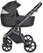 Детская коляска Roan Bass Next Кожа 3 в 1 с автокреслом Tutis Elo Black RN088/1 Black/Black 827969006 - фото 78632