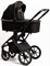 Детская коляска Peppy Tecla 3 в 1 с автокреслом Verona Shadow Black Chrome Edition Черный 1678349738 - фото 78928