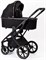 Детская коляска Peppy Tecla 3 в 1 с автокреслом Verona Shadow Black Chrome Edition Черный 1678349738 - фото 78934