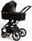 Детская коляска Peppy Tecla 3 в 1 с автокреслом Verona Shadow Black Chrome Edition Черный 1678349738 - фото 78942