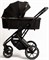 Детская коляска Peppy Tecla 3 в 1 с автокреслом Verona Shadow Black Chrome Edition Черный 1678349738 - фото 78950