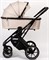 Детская коляска Peppy Tecla 3 в 1 с автокреслом Verona Stone Chrome Edition Бежевый 1818944177 - фото 78955