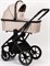 Детская коляска Peppy Tecla 3 в 1 с автокреслом Verona Stone Chrome Edition Бежевый 1818944177 - фото 78957