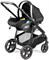Коляска Peg Perego Veloce TC New Belvedere Lounge 3 в 1 True Black 1543655844 - фото 79457