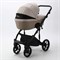 Детская коляска Adamex Lumi Air 3 в 1 L-PS16 Lux Бежевый с бежевой эко-кожей 1688573775 - фото 79494