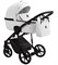 Детская коляска Adamex Mobi Deluxe 3 в 1 M-SA01 (БЕЛАЯ КОЖА) 973114196 - фото 79570