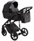 Детская коляска Adamex Mobi Deluxe 3 в 1 M-SA02 (ЧЕРНАЯ КОЖА) 1372984166 - фото 79577
