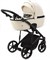Детская коляска Adamex Mobi Deluxe 3 в 1 M-SA08 (КРЕМОВАЯ КОЖА) 1863113539 - фото 79599