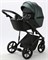 Детская коляска Adamex Mobi Deluxe 3 в 1 M-SD07 (ТЕМНО-ЗЕЛЕНЫЙ ПЕРЛ+ЧЕРН.КОЖА) 1553136271 - фото 79713
