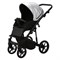 Детская коляска Adamex Mobi Deluxe 3 в 1 M-SD09 (СЕРЕБРИСТЫЙ+ЧЕРН.КОЖА) 1310816952 - фото 79719