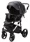 Детская коляска Adamex Cortina Deluxe 3 в 1 CT334 (ЧЕРН.КОЖА+СЕРЕБ.ОТДЕЛКА+ ХРОМ РАМА) 483564171 - фото 79839